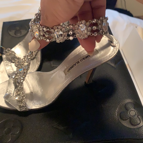 Show Stopping Blahnik's -- Real Australian crystal - Picture 3 of 14